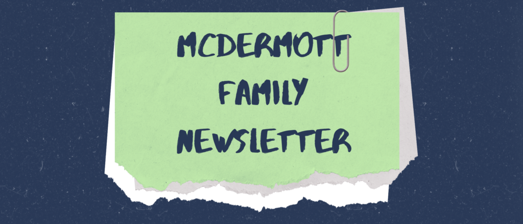 McDermott Family Newsletter | January 2022