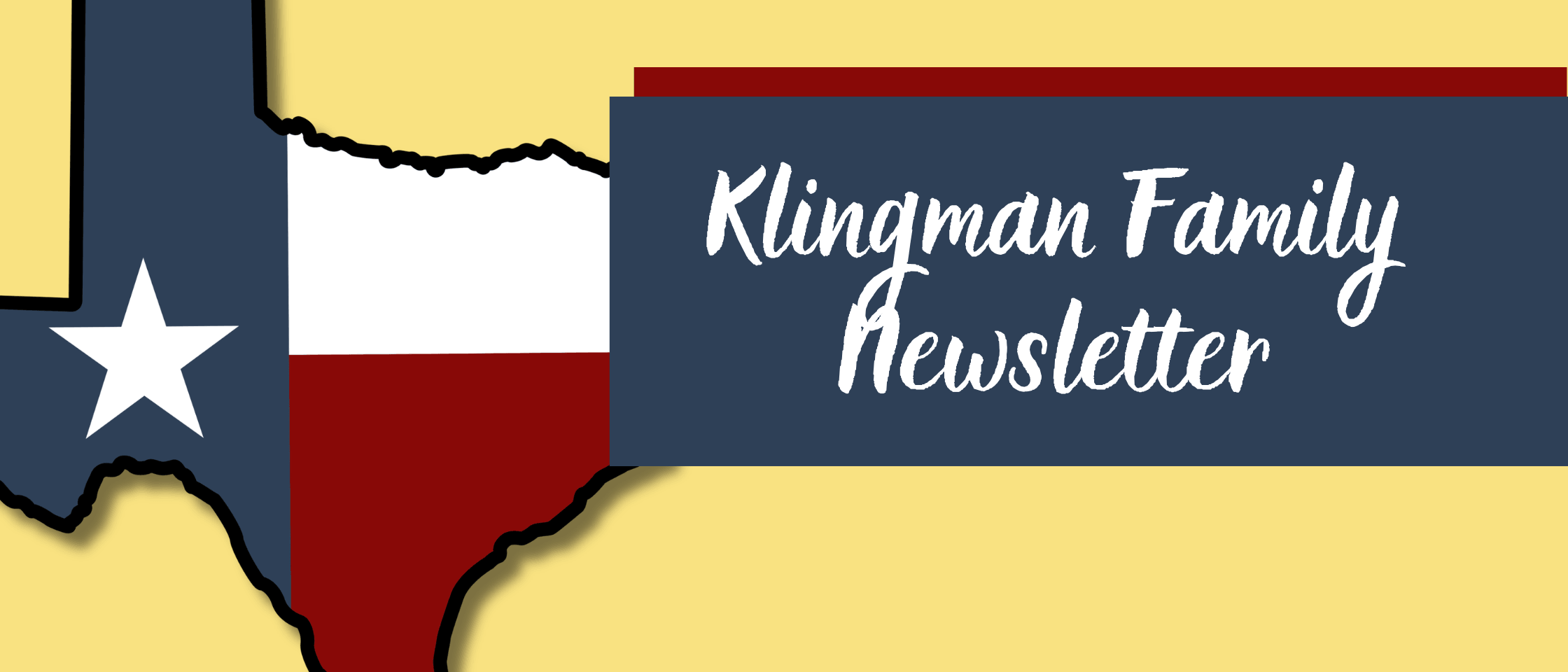 Klingman Family Newsletter | October 2026 | CMTS Texas