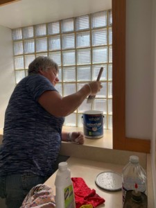 Rose Lapp on Cleaning Day