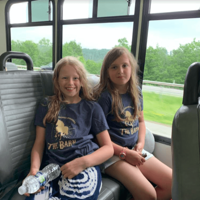 Abby & Parker on the way to Three Springs Ministry