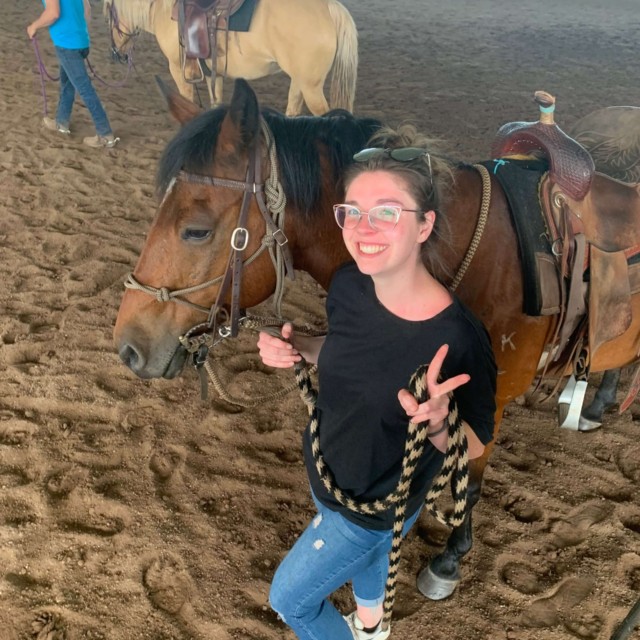 My horse was not feeling it...