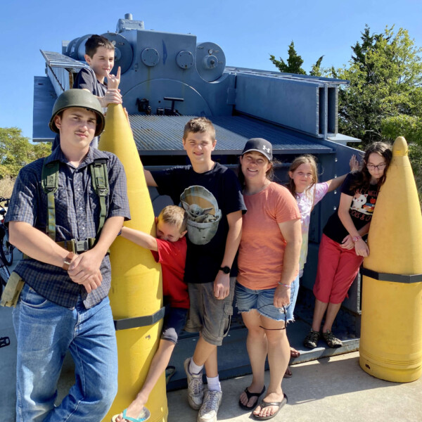 We took a tour of Fort Miles while at the beach. It was a WWII base for the Delaware Bay.