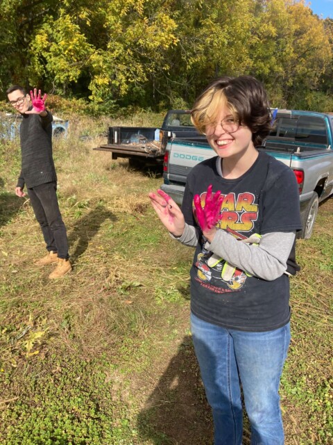 ....btw that stuff on my hands was poisonous