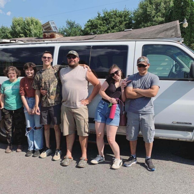 Right before we left for Knoebels!