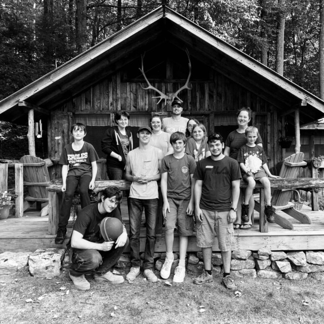 The full crew, sans Nolan who had to leave that morning