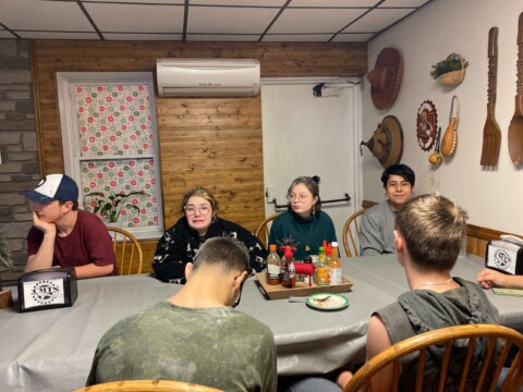 Stressed about the skit