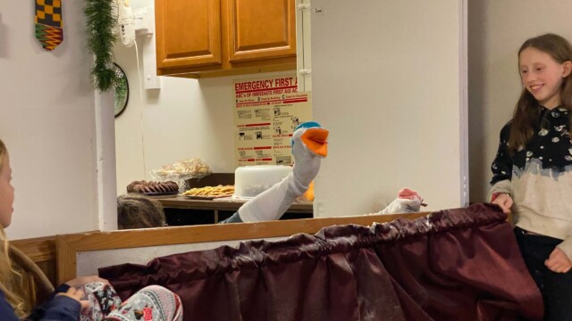 Joel the sock puppet