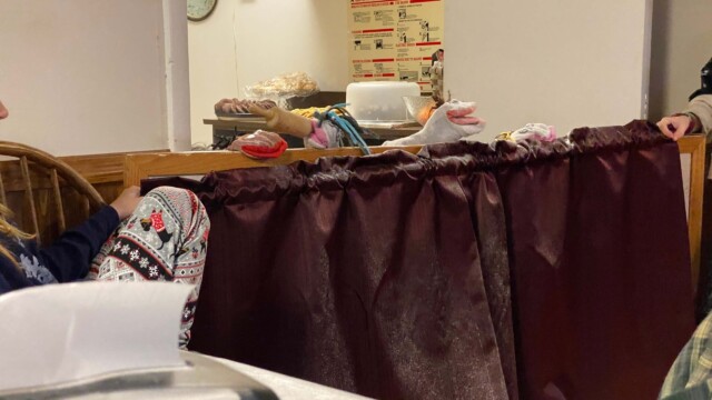 I'm the one beating sock puppet David over the head with a rolling pin