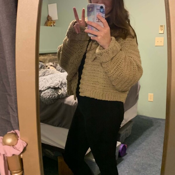 I am seriously in love with this cardigan.