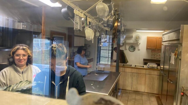 Emi trying and failing to get me to pay attention to Hannah