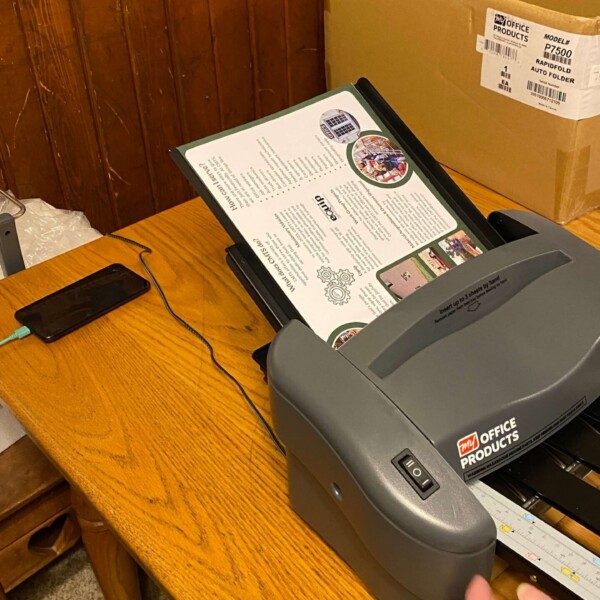 The *b l e s s e d* paper folder