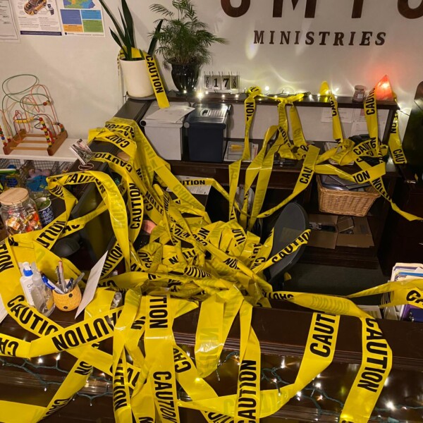 Story time: Joel tried to prank me, and I say tried for a reason. I just so happened to return to campus exactly when Joel and Jessica were in the process of preparing this glorious mess. I saw him from afar standing at my desk, decided I couldn't be bothered to check why, grilled Danielle on what was Joel doing and is he pranking me (she said no because she didn't know what was happening), then 10 minutes later I received a text saying something to the effect of " Lol why did you clean it up, I was going to help you".
Turns out, someone pranked the pranker by cleaning up my desk 5 minutes after Joel & Jessica finished the job. So at least someone got pranked in all of this!