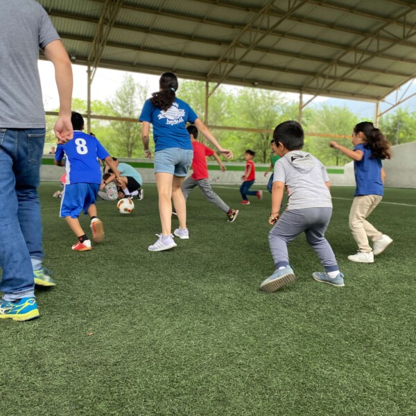 Soccer at El Barrial (I REALLY hope I'm spelling this right...)