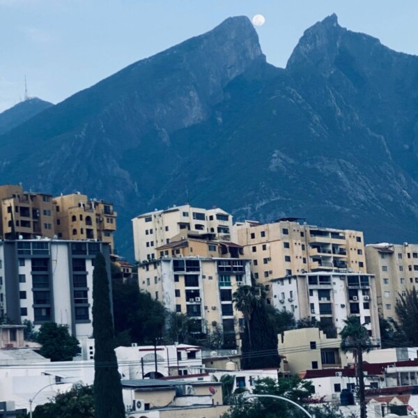 The other 1/2 of the view from YWAM MTY's roof porch