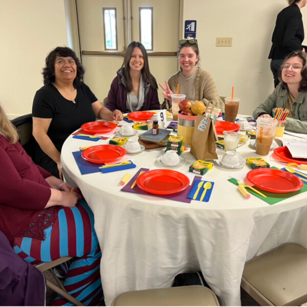 Debbie's church held a women's tea that we were glad to attend