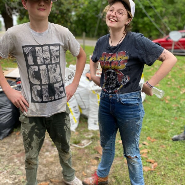 A water bottle fight ensued. They were proud for having outsmarted the other
