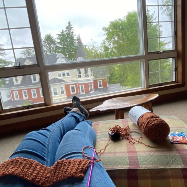I started on a sweater vest. if it turns out well, I'm thinking Christmas presents!