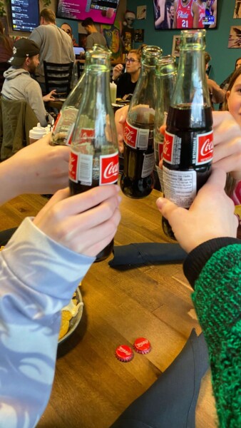 "Let's cheers them"- Kylie