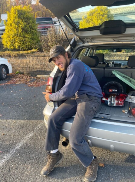 Aidan was very upset when he heard Caleb fixed his taillight...